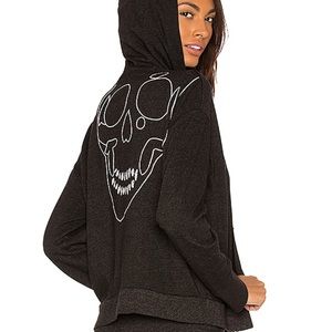 Monrow oversized skull hoodie. Medium